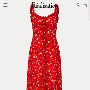 Realisation Par The Juliet Dress in Rouge Fleur